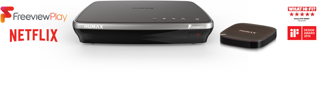 Humax Humax FVP-4000T Freeview Receiver with remote 