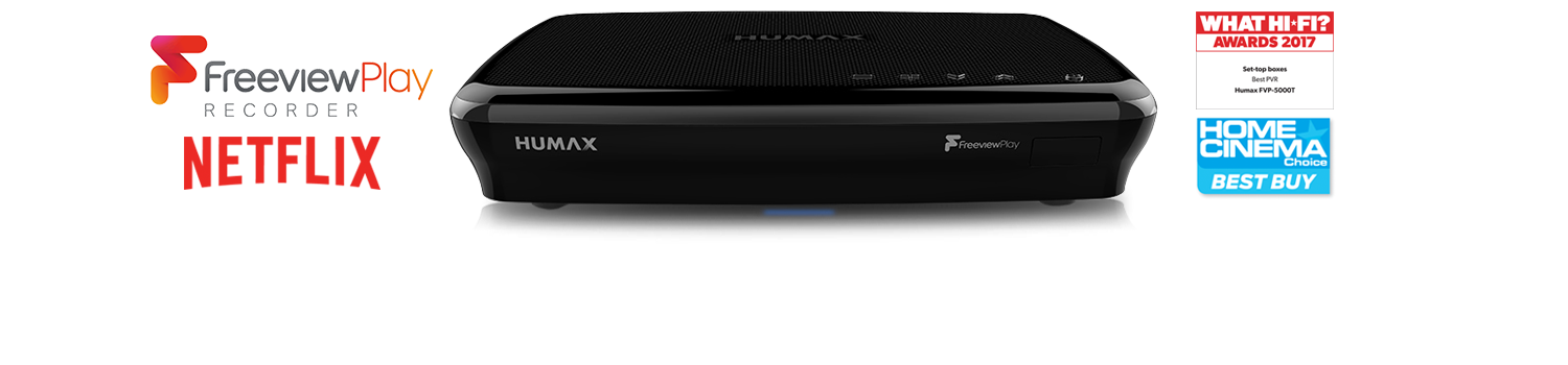 Humax Humax FVP-5000T 1TB Smart Freeview Play HD TV Recorder 1 yr Warranty FREE P+P 