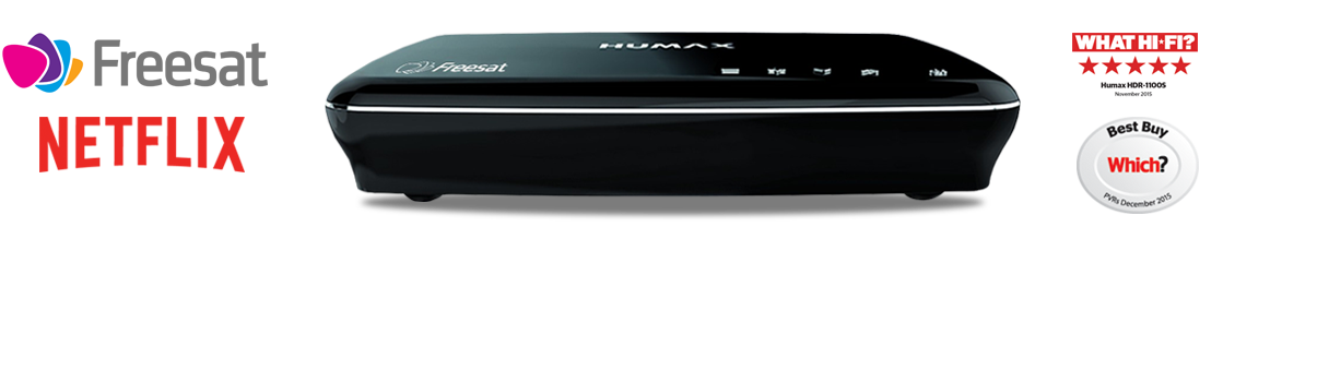 Humax HUMAX HDR-1100S 500GB HDD Freesat HD Twin Tuner TV Receiver Recorder WARRANTY 8809095667622 